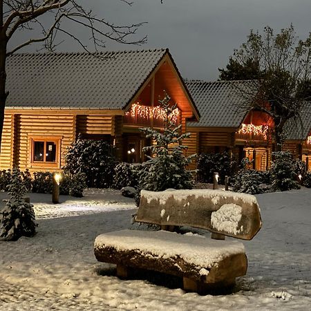 Boomstamhuis High Chaparral Oorsbeek Esterno foto
