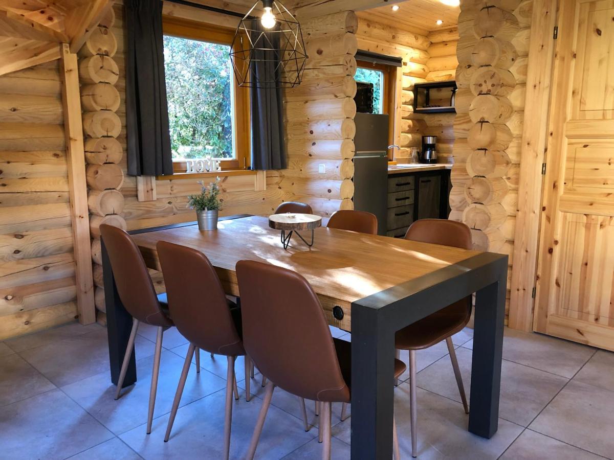 Boomstamhuis High Chaparral Oorsbeek Esterno foto