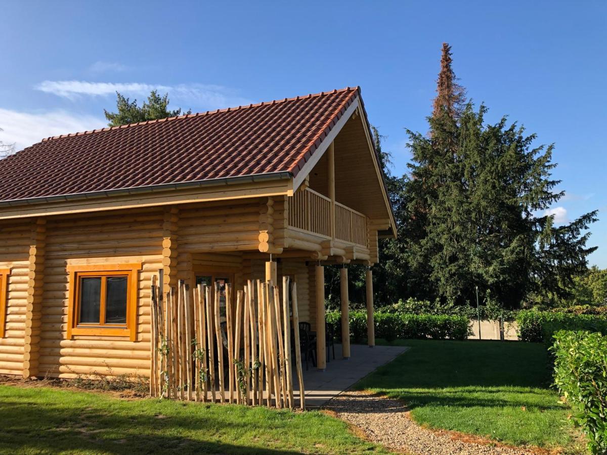 Boomstamhuis High Chaparral Oorsbeek Esterno foto