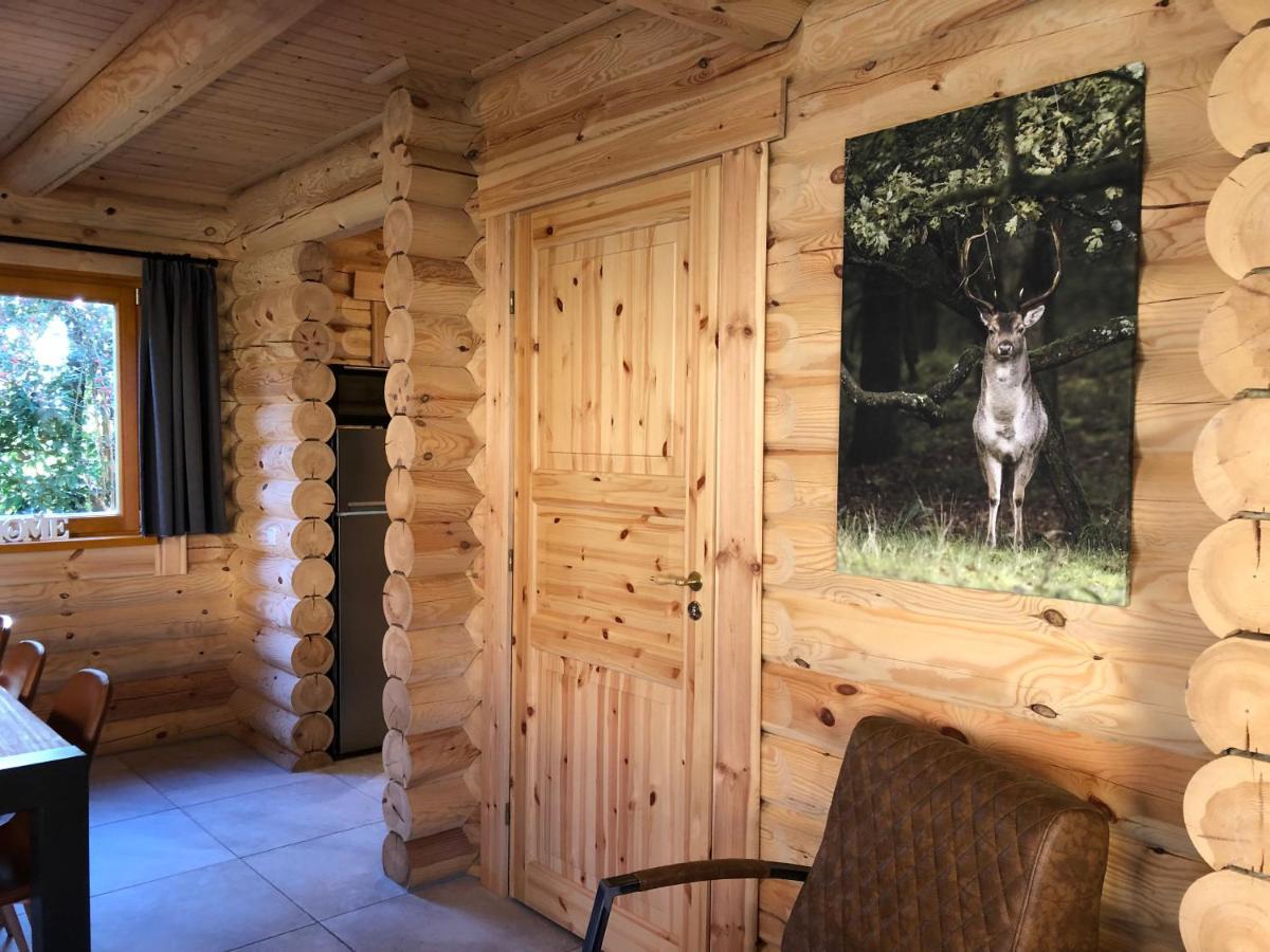 Boomstamhuis High Chaparral Oorsbeek Esterno foto