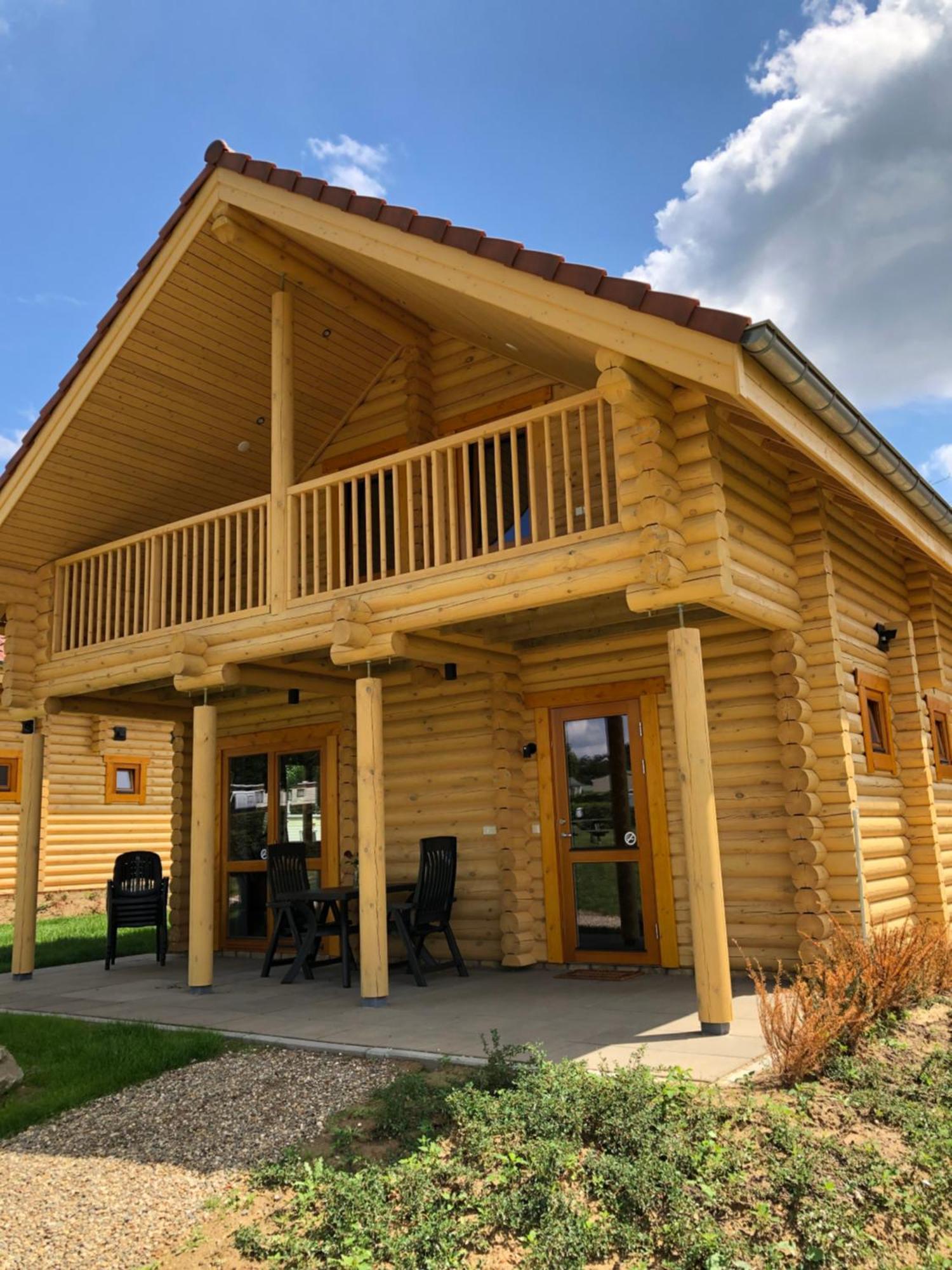 Boomstamhuis High Chaparral Oorsbeek Esterno foto