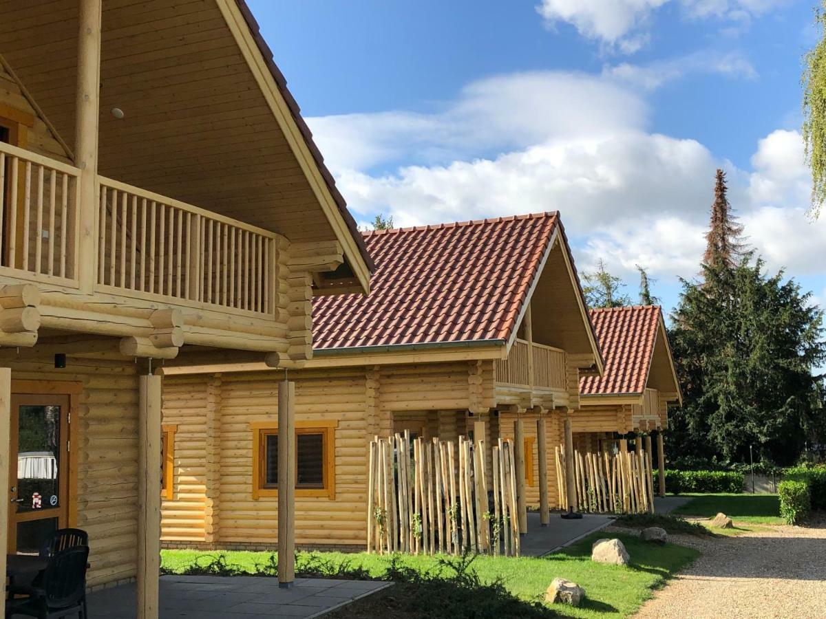 Boomstamhuis High Chaparral Oorsbeek Esterno foto