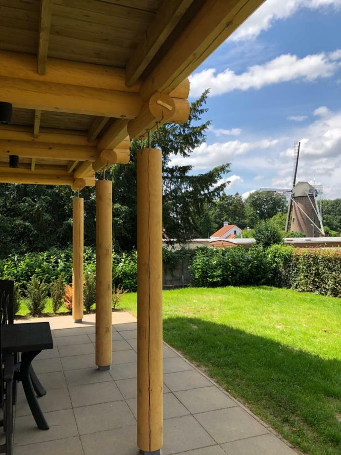 Boomstamhuis High Chaparral Oorsbeek Esterno foto