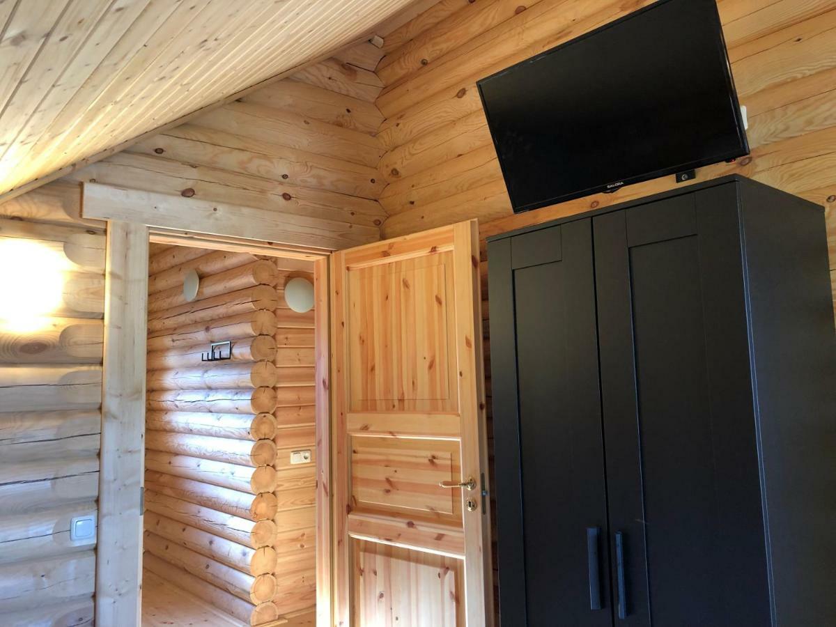 Boomstamhuis High Chaparral Oorsbeek Esterno foto