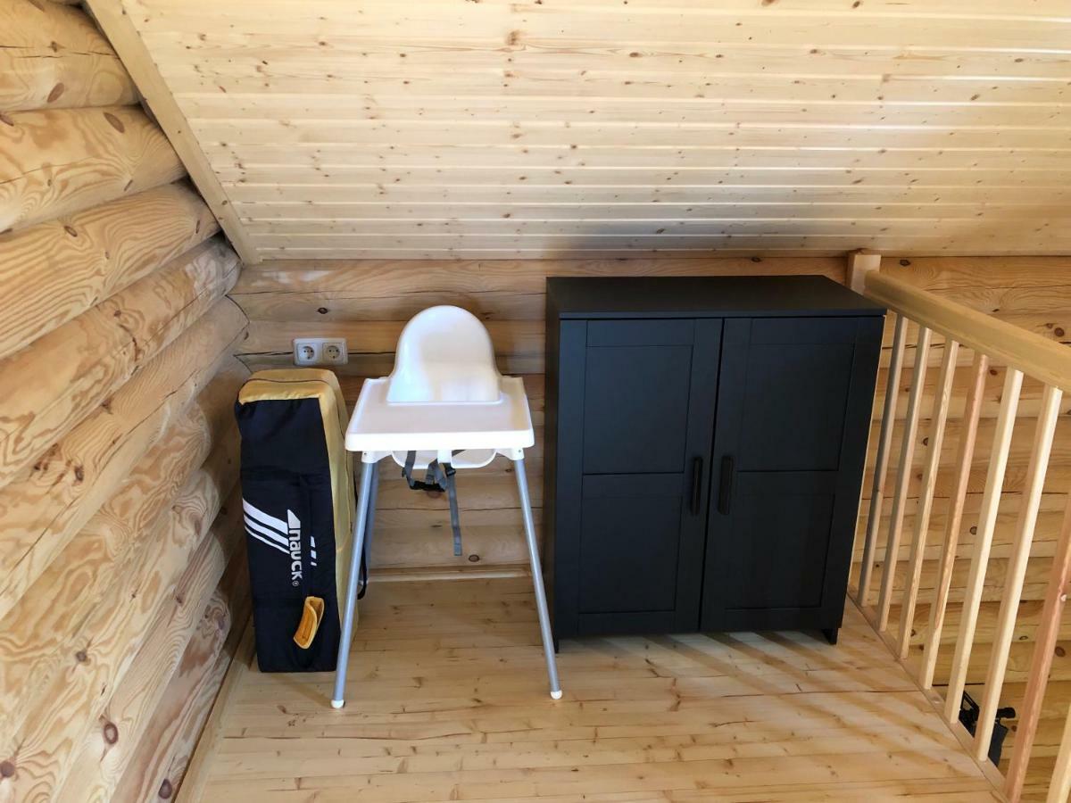 Boomstamhuis High Chaparral Oorsbeek Esterno foto
