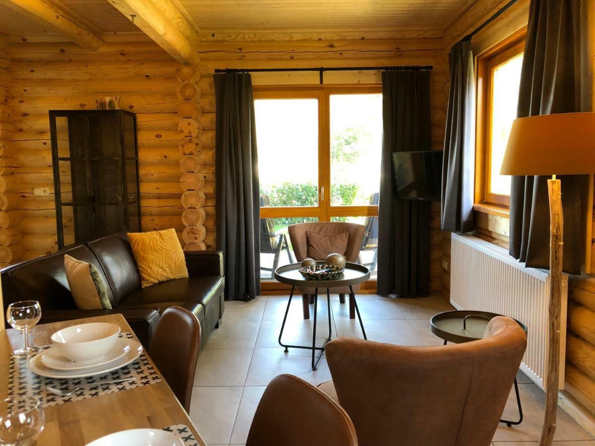 Boomstamhuis High Chaparral Oorsbeek Esterno foto