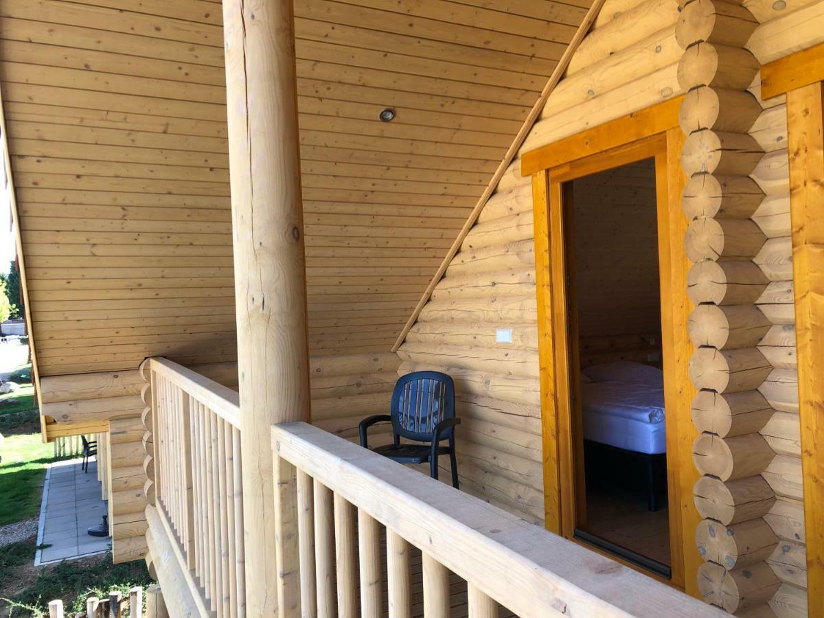 Boomstamhuis High Chaparral Oorsbeek Esterno foto