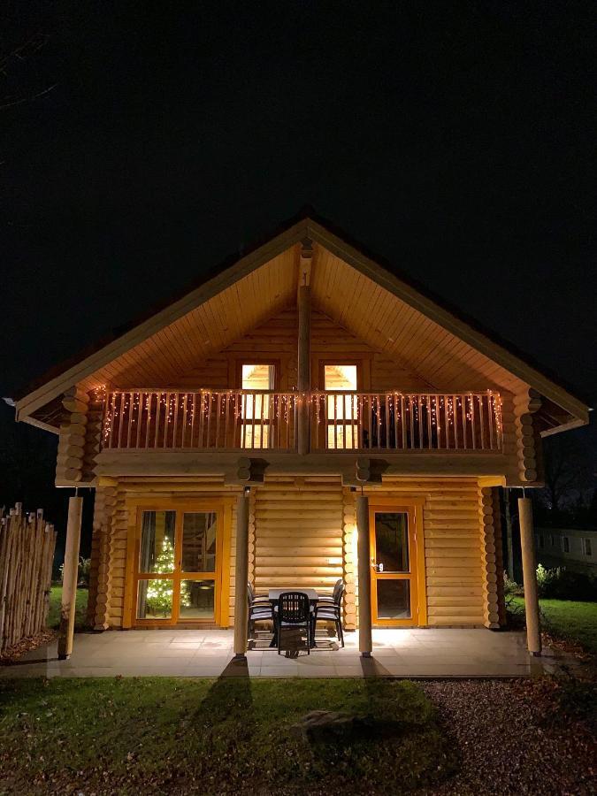 Boomstamhuis High Chaparral Oorsbeek Esterno foto
